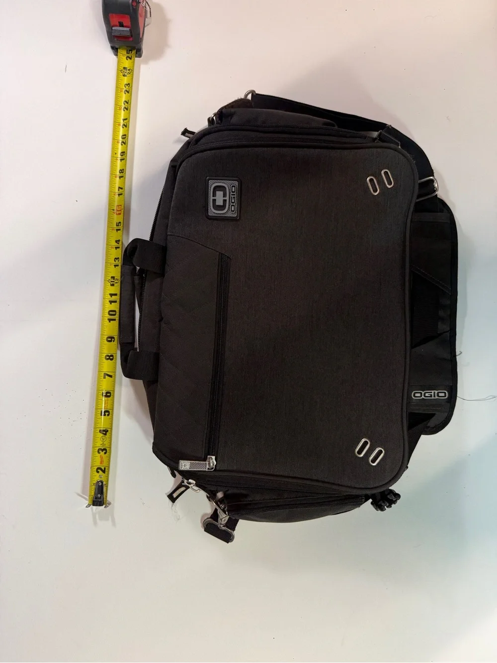 OGIO Black Laptop Briefcase with Padded Shoulder Strap